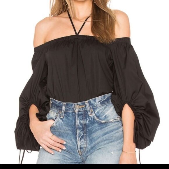 Nwt Rebecca Minkoff Tilda Off Shoulder Blouse - Picture 3 of 5